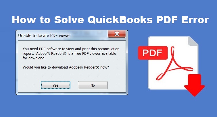 How To Solve Quickbooks Pdf Error Howffixerrors