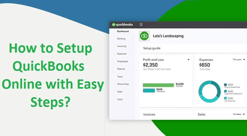 how to setup quickbooks online
