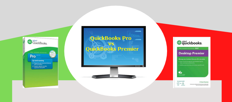 QuickBooks Pro vs QuickBooks Premier