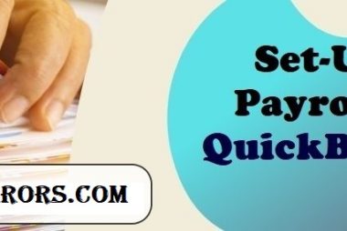 Set-Up Payroll in QuickBooks.