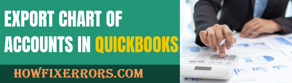 Export Chart of Accounts in QuickBooks